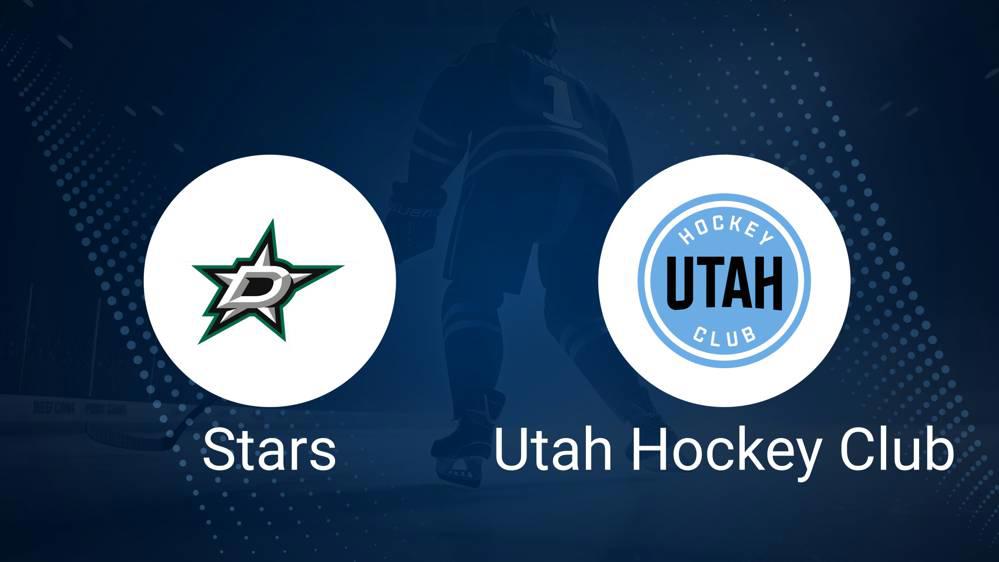 Stars vs. Utah Hockey Club Injury Report Today - December 2