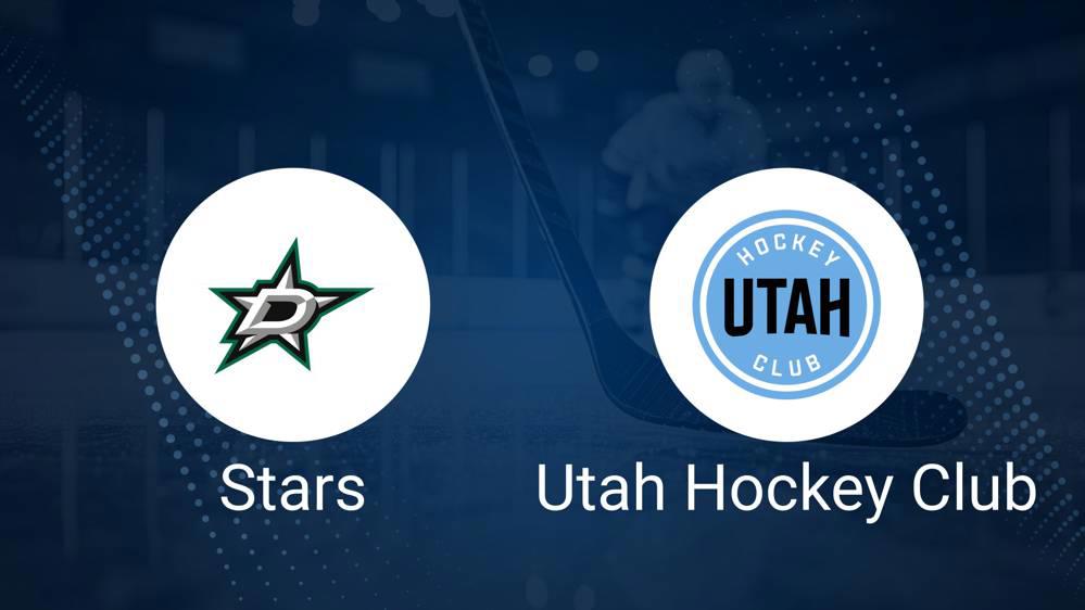 Where to Watch Dallas Stars vs. Utah Hockey Club on TV or Streaming Live - December 2