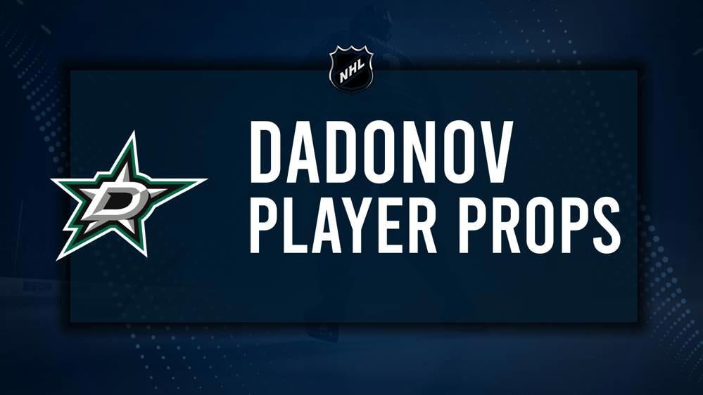 Evgenii Dadonov Player Prop Bets for the Stars vs. Hurricanes Game - January 21