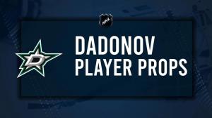 Evgenii Dadonov Player Prop Bets for the Stars vs. Maple Leafs Game - January 14