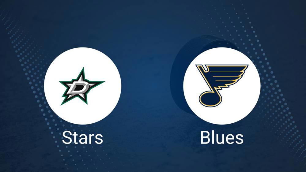 How to Pick the Stars vs. Blues Game with Odds, Spread, Betting Line and Stats – January 25