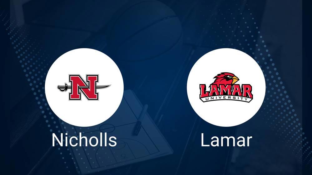 How to Watch Nicholls vs. Lamar Women's Basketball on TV or Live Stream - January 16