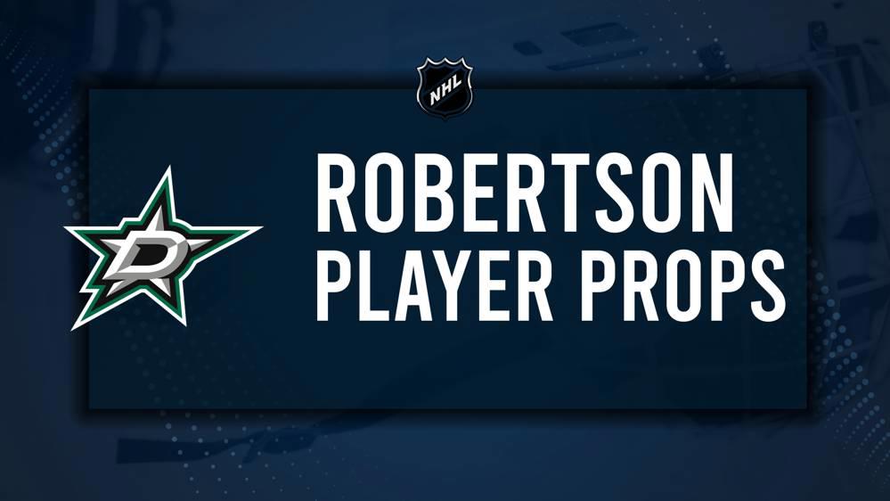 Jason Robertson Player Prop Bets for the Stars vs. Hockey Club Game - January 4