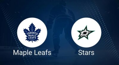 Maple Leafs vs. Stars Injury Report Today - January 14