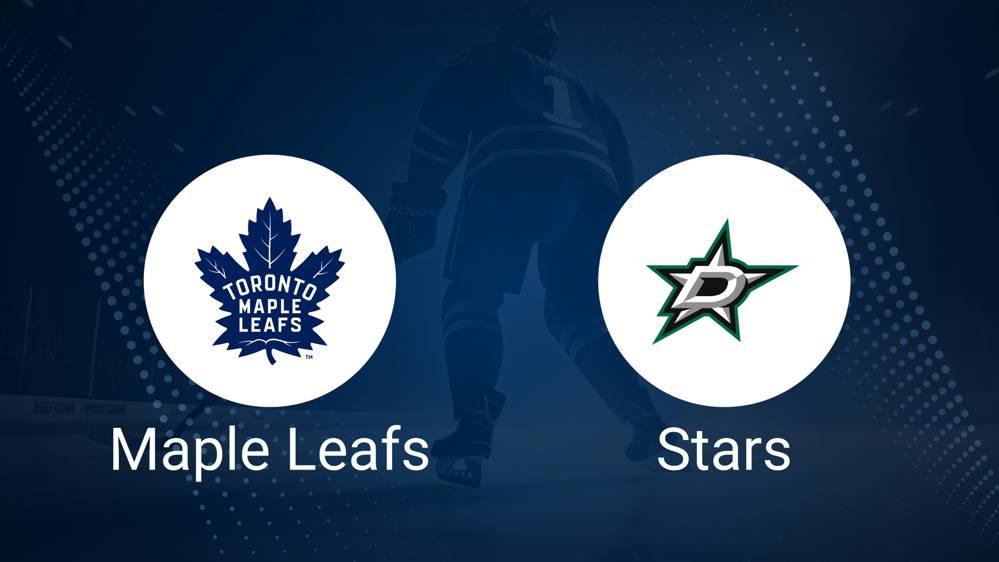 Maple Leafs vs. Stars Injury Report Today - January 14