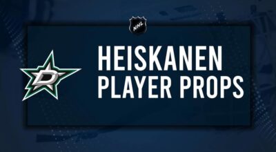 Miro Heiskanen Player Prop Bets for the Stars vs. Senators Game - January 12