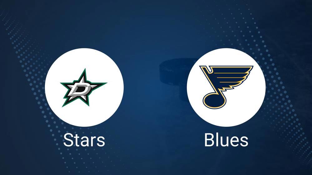 Stars vs. Blues Injury Report Today - January 25