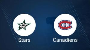 Stars vs. Canadiens Injury Report Today - January 11