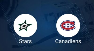 Stars vs. Canadiens Injury Report Today - January 16