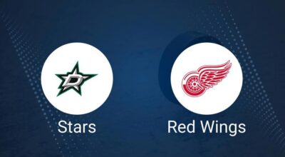 Stars vs. Red Wings Injury Report Today - January 19