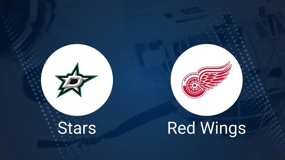 Where to Watch Dallas Stars vs. Detroit Red Wings on TV or Streaming Live - January 19