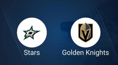 Where to Watch Dallas Stars vs. Vegas Golden Knights on TV or Streaming Live - January 24