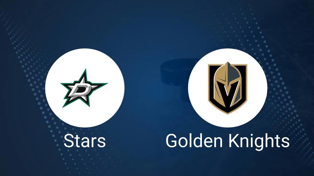 Where to Watch Dallas Stars vs. Vegas Golden Knights on TV or Streaming Live - January 24