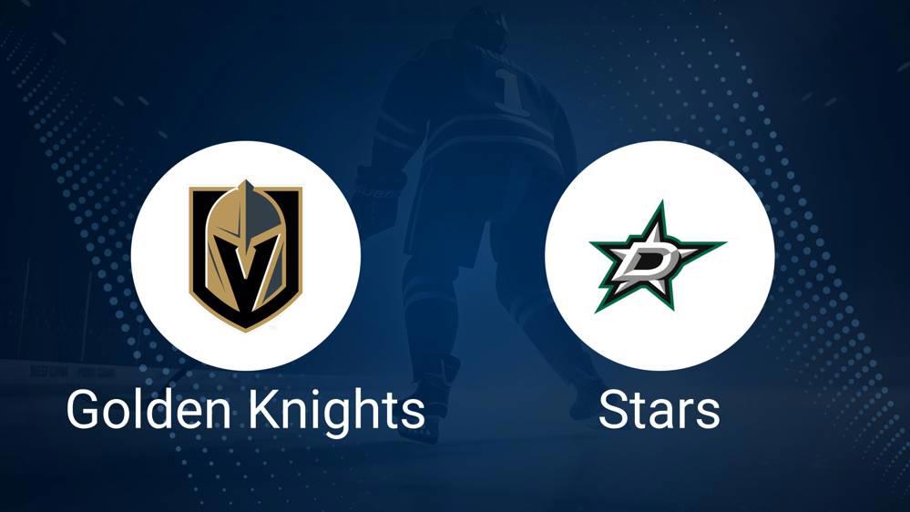 Where to Watch Vegas Golden Knights vs. Dallas Stars on TV or Streaming Live - January 28