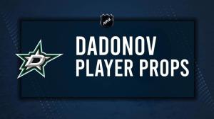 Evgenii Dadonov Player Prop Bets for the Stars vs. Blue Jackets Game - February 25