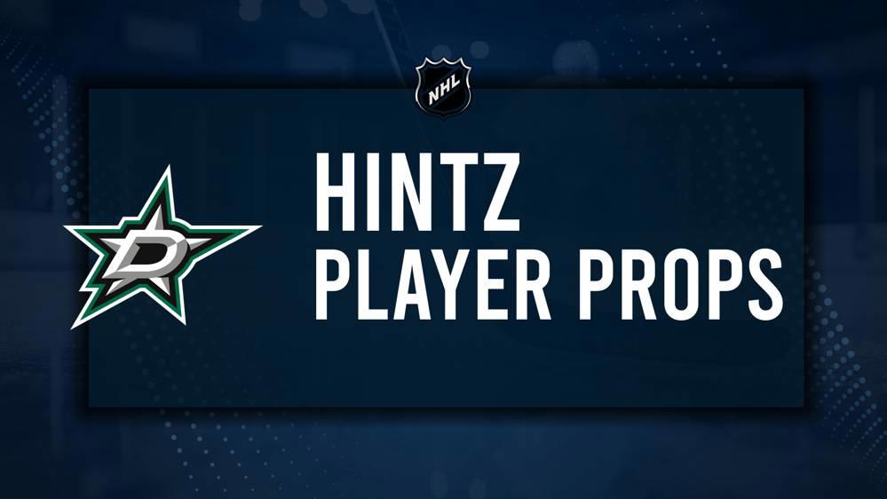 Roope Hintz Player Prop Bets for the Stars vs. Blue Jackets Game - February 2