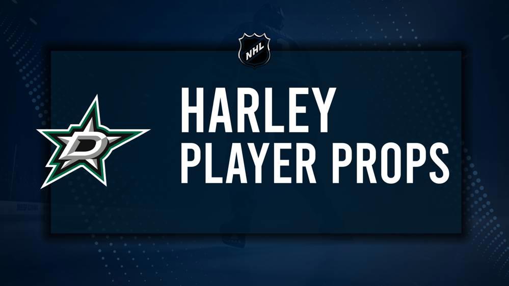 Thomas Harley Player Prop Bets for the Stars vs. Devils Game - February 22