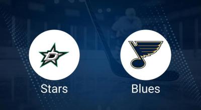 Stars vs. Blues Injury Report Today - March 2