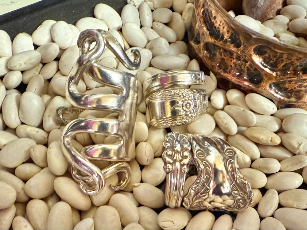 Culinary Thrill Seeking – Fork Rings from Flatware and Hidden Cottage Cheese